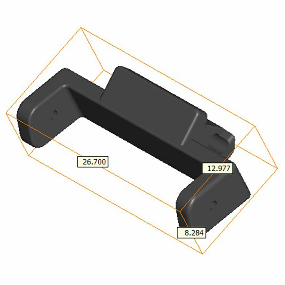 1 Par 16 mm til 22 mm metalkonnector til Casio DW / GA / GW / GLX Serie Urrem Adapter