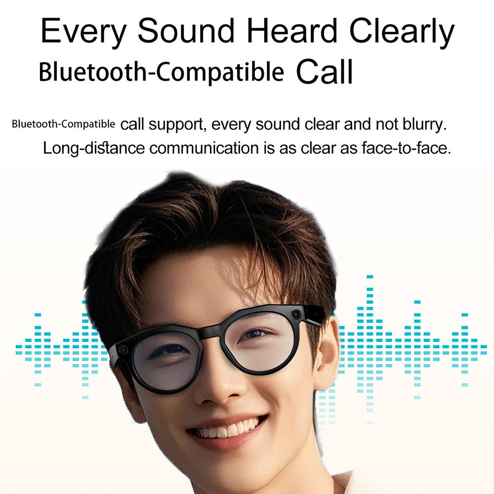 W611pro AI Real Time Translation Bluetooth-compatible Smart Glasses 4K Video Recording Wearable Camera