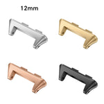 2Pcs 12mm Watch Band Connector for Huawei Band 11 / 11 Pro Quick Release Stainless Steel Adapter