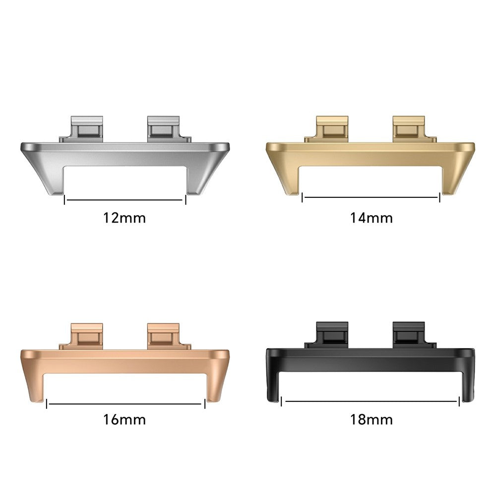2 stk. 14 mm Urremforbindelse i Rustfrit Stål til Huawei Band 11 / 11 Pro Metal Urrem Adapter