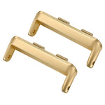 2Pcs 18mm Stainless Steel Watch Strap Connector for Huawei Band 11  /  11 Pro Metal Watchband Adapter