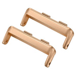 2Pcs 18mm Stainless Steel Watch Strap Connector for Huawei Band 11  /  11 Pro Metal Watchband Adapter