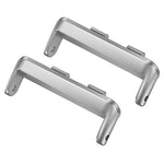 2Pcs 18mm Stainless Steel Watch Strap Connector for Huawei Band 11  /  11 Pro Metal Watchband Adapter