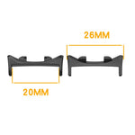 1 Pair 20mm Metal Adapter for Honor Watch GS 5 Quick Release Watch Band Connector