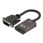 Thunderbolt 3/4/5-kompatibel USB-C till VGA-konverterare 1080P/60Hz HD-videoadapterkabel för skärm, projektor, TV-skärm