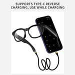 CY03 AI smarte briller 8 MP kamera HD Bluetooth-kompatibel POV-optagelse Live streaming briller med stemmeassistent