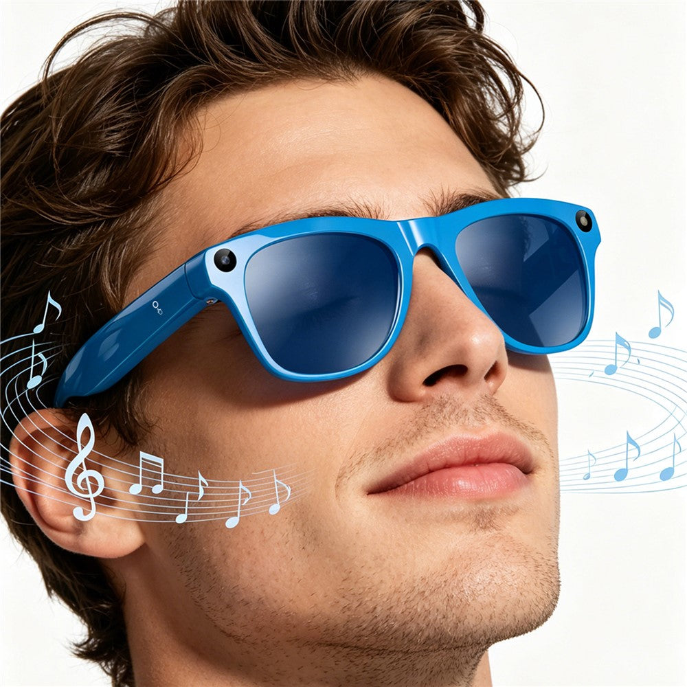 xk one pro AI Smart Glasses 8MP HD-kamera Bluetooth-kompatibel opkald stemmeoversættelse optagelse briller