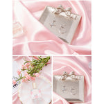 6 stk. Fotobaggrundsklud 75x100cm Silkelignende Satinbaggrund til Smykker Kosmetik Julefotorekvisitter