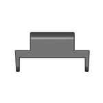 1 par til Casio Baby-G BA-110 / BA-112 / BA-100 / BA-130 metaladapter 14mm til 20mm urremforbindelse