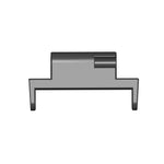 1 par til Casio Baby-G BA-110 / BA-112 / BA-100 / BA-130 metaladapter 14mm til 20mm urremforbindelse