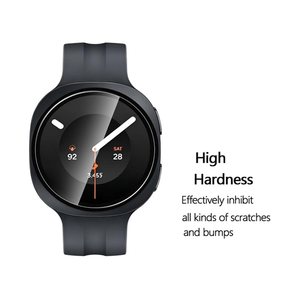 3 stk. til Samsung Galaxy Watch9 44 mm skærmbeskytter i hærdet glas HD klar skærmfilm til ur