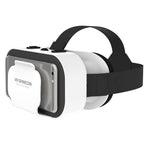 G05A Bærbart VR-headset Universelle virtual reality-briller VR-briller til 3D-spil og HD-film Kompatible med 4,7"-6,5" mobiltelefoner (B01 version med RC-håndtag)