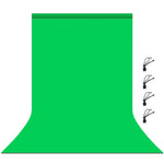 PULUZ PU5209 1x2m 120g Thick Background for Photo Studio Green Screen Chroma Key Photography Backdrop