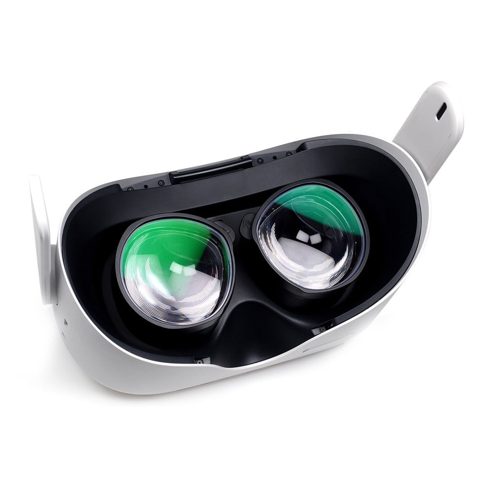 QISYKER 1 par Myopia-linser VR-tilbehør til Oculus Quest 2, anti-blåt lys/300-800 graders nærsynethed/225-400 graders astigmatisme/1,6-linse