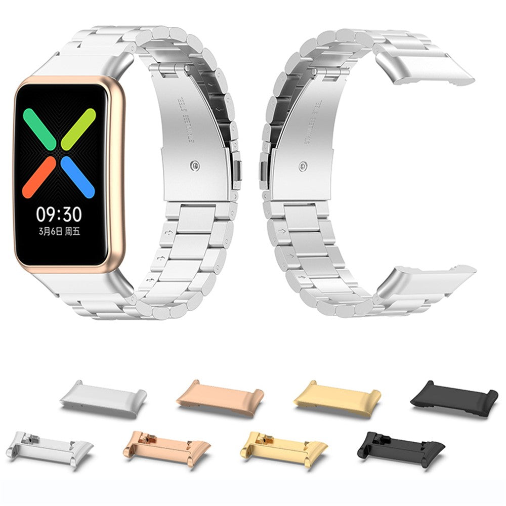 1 Pair Watch Band Connector for Oppo Watch Free, Stainless Steel Replacement Strap Adapter