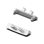 1 par urremforbinder til Oppo Watch 3 Pro, metalforbindelsesadapter passer til 22 mm urrem