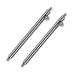 1 Pair 14mm Spring Bar Stainless Steel Quick Release Watch Band Strap Pin Lug Link Part