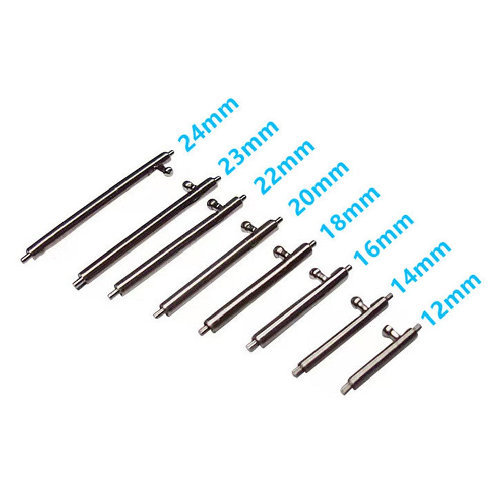 1 Pair 14mm Spring Bar Stainless Steel Quick Release Watch Band Strap Pin Lug Link Part