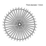 1 Pair 24mm Quick Release Spring Bar Stainless Steel Watch Pin for Watch Strap Band