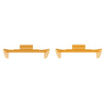 1 Pair 20mm Watch Strap Connector for Xiaomi Smart Band 9 Pro / 8 Pro / Redmi Watch 4 Watchband Metal Adapter
