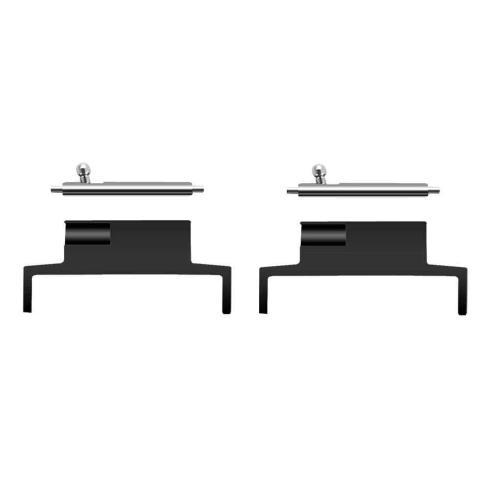 1 par til Huami Amazfit 3 Verge / Verge Lite ABS-forbinder 14 mm til 20 mm fjederstiftforbinder urremadapter