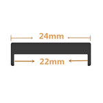 1 Sæt Til Suunto 7 / 9 / D5i Urrem Forbinder Sæt 24mm til 22mm Fjederstænger Forbinder Urrem Adapter