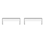 1 Pair Metal Connector Set Universal 22mm to 20mm Spring Bars Connector Watchband Adapter