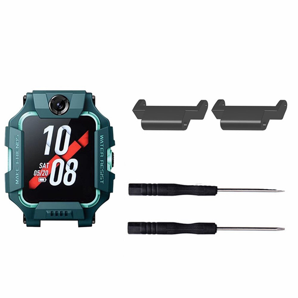 1 par til Imoo Watch Phone Z / Q / D Series urrem linker zinklegeringsstik