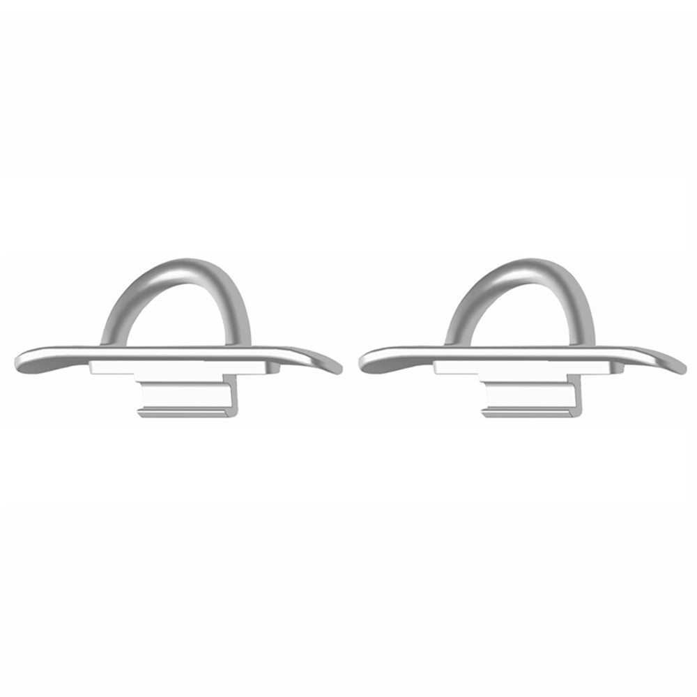 1 Pair For Xiaomi Redmi Watch 4 Metal Connector Watch Adapter for Neck Strap Lanyard