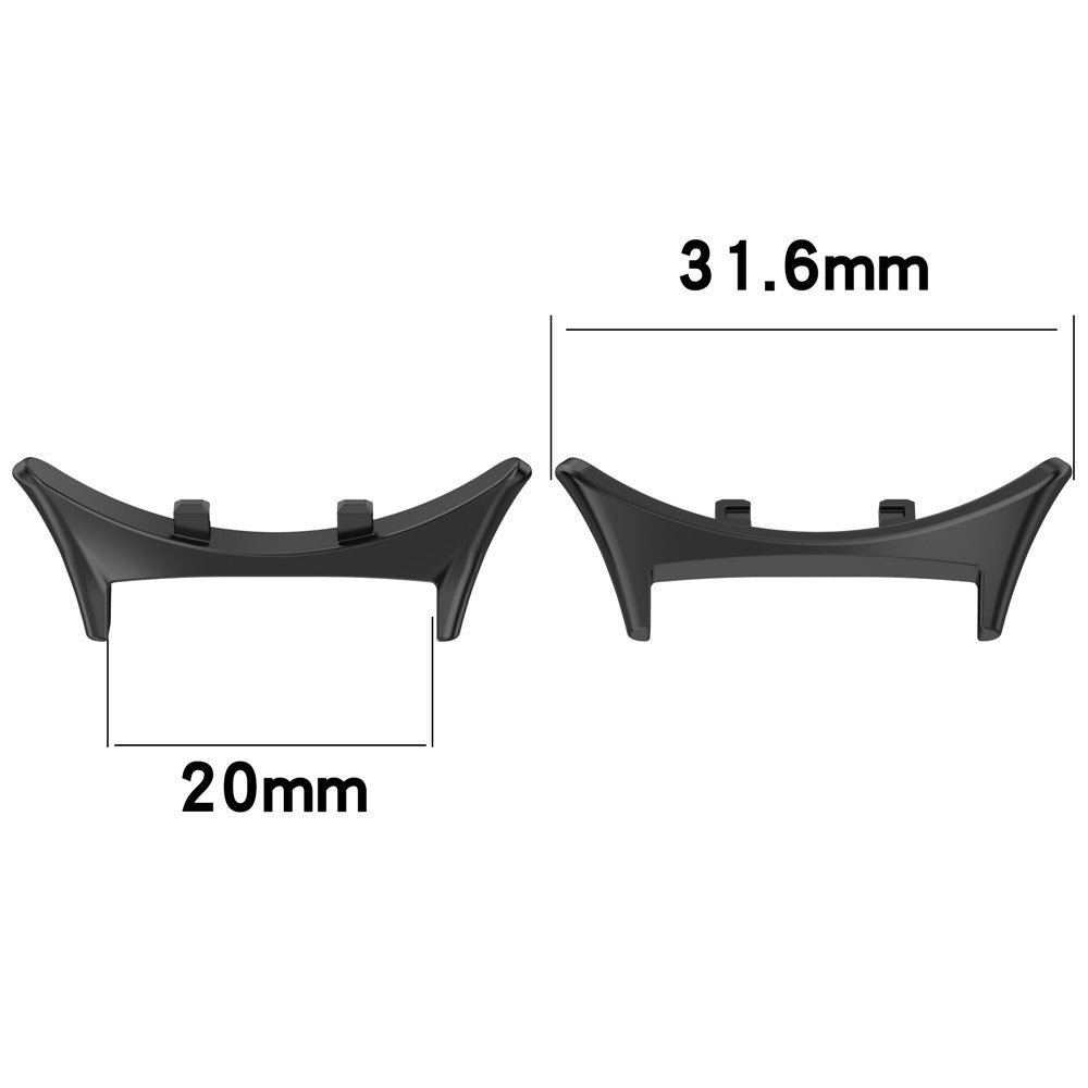 1 par urremforbinder til vivo Watch 3 metaladapter udskiftelig 20 mm