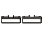 1 par til Samsung Galaxy Fit3 (SM-R390) 18 mm urrem mellemstik metaladapter
