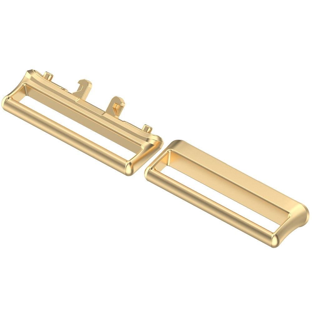 1 par medium-forbindere til Samsung Galaxy Fit3 (SM-R390) 18 mm urbånds-metaladapter