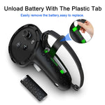 1 par til Meta Quest 3 / 3S håndtag controller cover VR håndgreb etui let at udskifte batteri