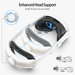 For Meta Quest 3 Replacement Headband with Adjustable Knob VR Headset Accessories