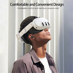 For Meta Quest 3 Replacement Headband with Adjustable Knob VR Headset Accessories