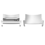 1 par til Oppo Watch X / OnePlus Watch 2 håndledsrem stålforbinder 22 mm urrem adapter