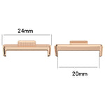 1 Pair for Huawei Watch Fit 3 Watch Strap Metal Connector 20mm Wrist Band Adapter