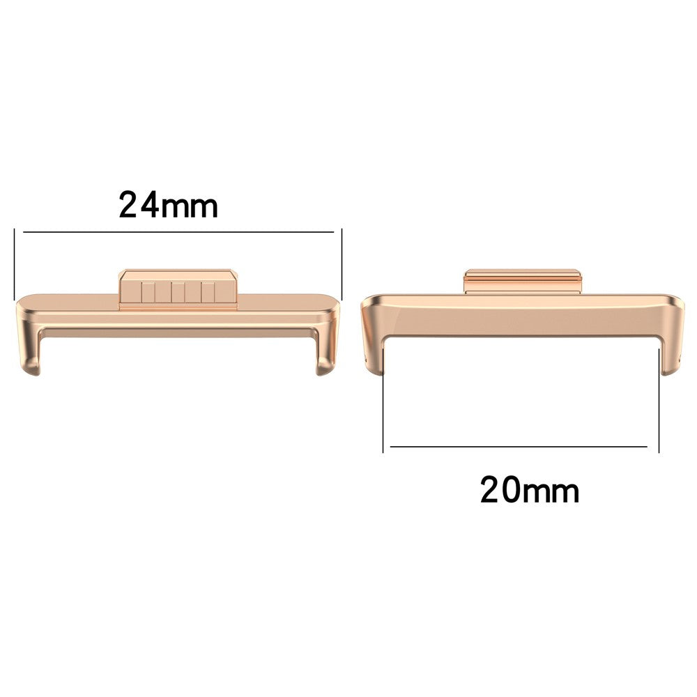1 Pair for Huawei Watch Fit 3 Watch Strap Metal Connector 20mm Wrist Band Adapter