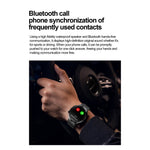 TK26 1,43-tommer AMOLED-skærm Puls Søvnmonitor Bluetooth-kompatibelt Opkald Smartwatch, Stålrem