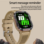 HT29 Banknote Detection Flashlight Compass Altitude Test Smart Watch Health Monitoring Waterproof Sports Watch