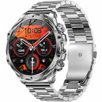 AK75 Steel Strap Smart Watch Bluetooth-compatible Call Waterproof Health Monitoring Sports Watch