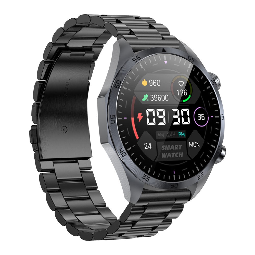 TK29 Stålarmband AMOLED-skärm Smartklocka Sömnhälsoövervakning Sportklocka