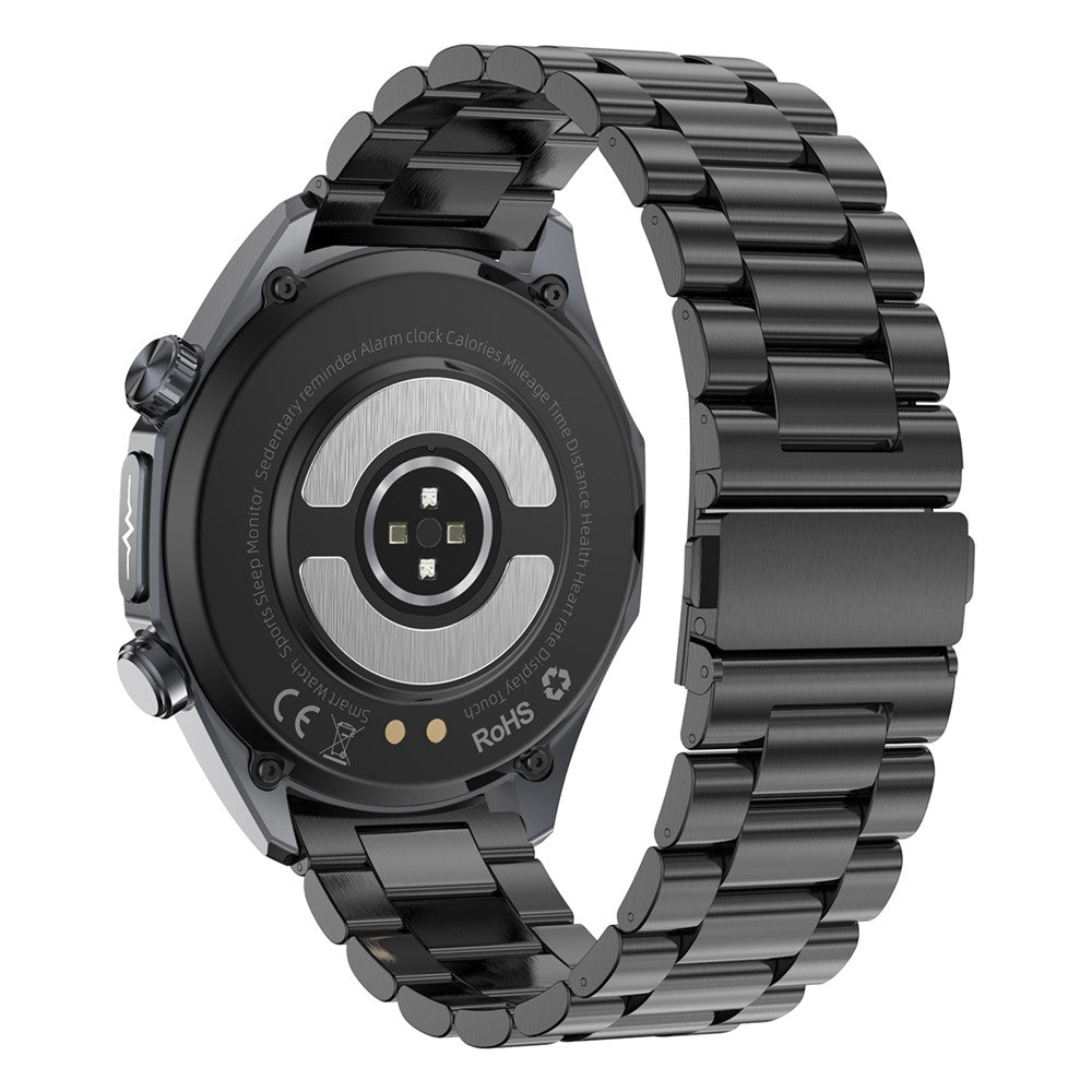 TK29 Stålarmband AMOLED-skärm Smartklocka Sömnhälsoövervakning Sportklocka