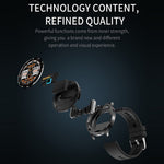 T97 2-in-1 Smart Watch with Wireless Earbuds Bluetooth-Compatible Call Health Monitoring Sports Waterproof Watch