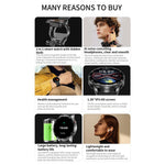 T97 2-in-1 Smart Watch with Wireless Earbuds Bluetooth-Compatible Call Health Monitoring Sports Waterproof Watch