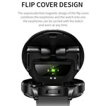 T97 2-in-1 Smart Watch with Wireless Earbuds Bluetooth-Compatible Call Health Monitoring Sports Waterproof Watch