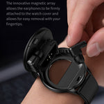 T97 2-in-1 Smart Watch with Wireless Earbuds Bluetooth-Compatible Call Health Monitoring Sports Waterproof Watch