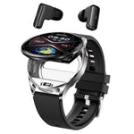 T97 2-in-1 Smart Watch with Wireless Earbuds Bluetooth-Compatible Call Health Monitoring Sports Waterproof Watch