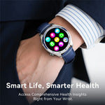 JOYROOM JR-FC3 Bluetooth-kompatibelt smartwatch til opkald, 1,43 tommers AMOLED-ur med sundhedsovervågning