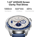 JOYROOM JR-FC3 Bluetooth-kompatibelt smartwatch til opkald, 1,43 tommers AMOLED-ur med sundhedsovervågning